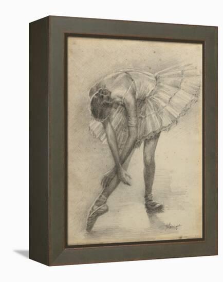 Antique Ballerina Study II-Ethan Harper-Framed Stretched Canvas