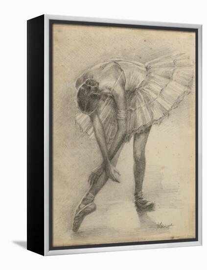 Antique Ballerina Study II-Ethan Harper-Framed Stretched Canvas