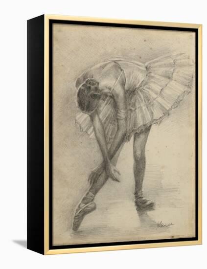 Antique Ballerina Study II-Ethan Harper-Framed Stretched Canvas