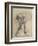 Antique Ballerina Study II-Ethan Harper-Framed Premium Giclee Print