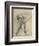 Antique Ballerina Study II-Ethan Harper-Framed Premium Giclee Print