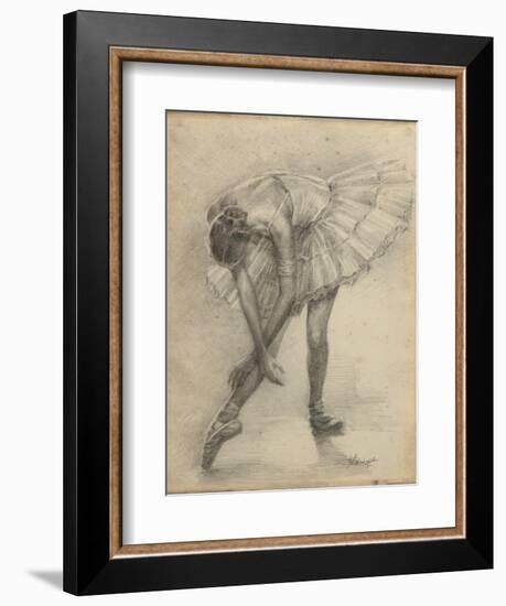 Antique Ballerina Study II-Ethan Harper-Framed Premium Giclee Print