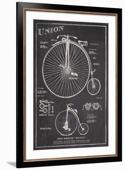 Antique Bicycles I-The Vintage Collection-Framed Giclee Print