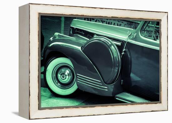 Antique Car-null-Framed Stretched Canvas