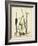 Antique Cattail I-Samuel Curtis-Framed Art Print