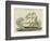 Antique Clipper Ship II-null-Framed Art Print