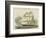 Antique Clipper Ship II-null-Framed Art Print