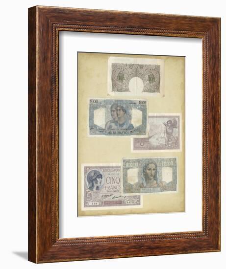 Antique Currency II-Vision Studio-Framed Art Print