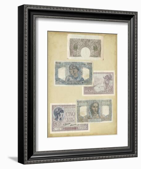 Antique Currency II-Vision Studio-Framed Art Print