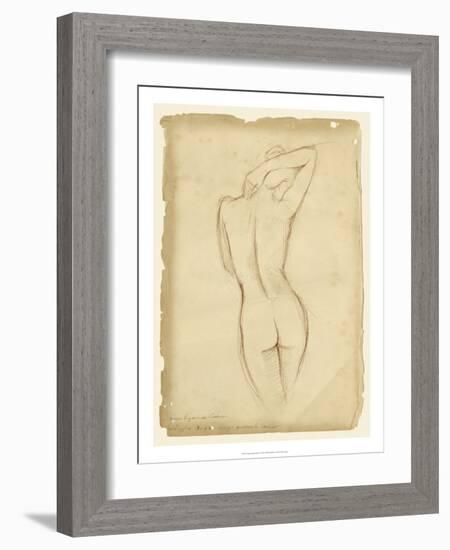 Antique Figure Study I-Ethan Harper-Framed Art Print