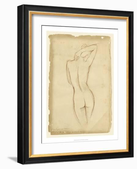 Antique Figure Study I-Ethan Harper-Framed Art Print