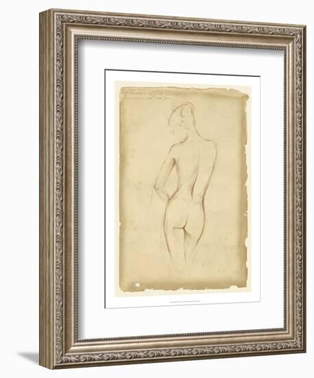 Antique Figure Study II-Ethan Harper-Framed Art Print