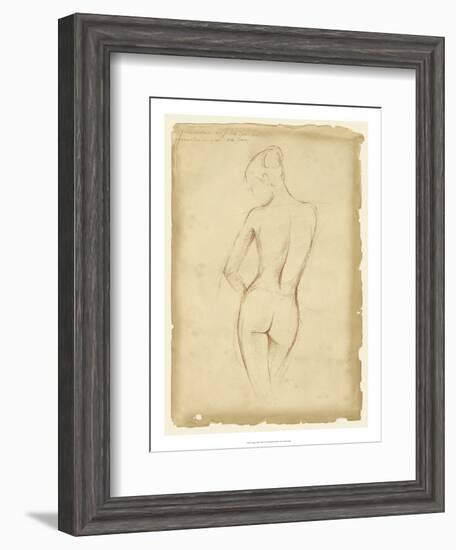 Antique Figure Study II-Ethan Harper-Framed Art Print