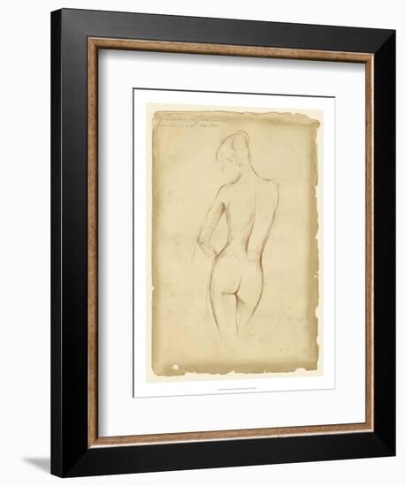 Antique Figure Study II-Ethan Harper-Framed Art Print