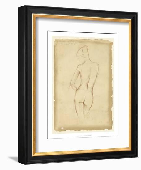 Antique Figure Study II-Ethan Harper-Framed Art Print