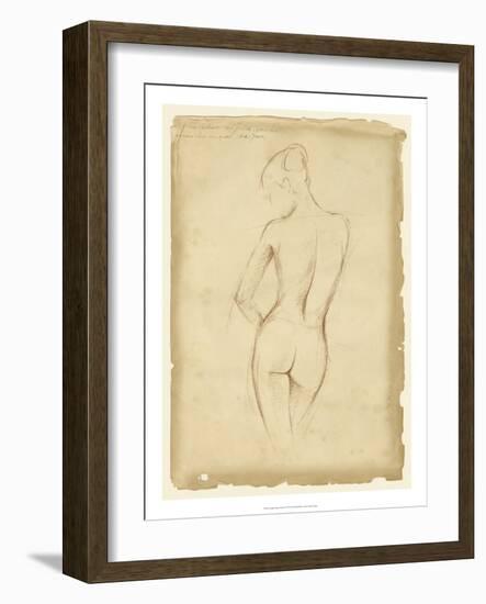 Antique Figure Study II-Ethan Harper-Framed Art Print