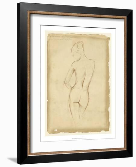 Antique Figure Study II-Ethan Harper-Framed Art Print