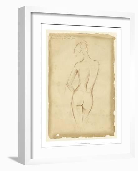 Antique Figure Study II-Ethan Harper-Framed Art Print