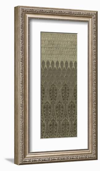 Antique Filigree I-Mali Nave-Framed Art Print