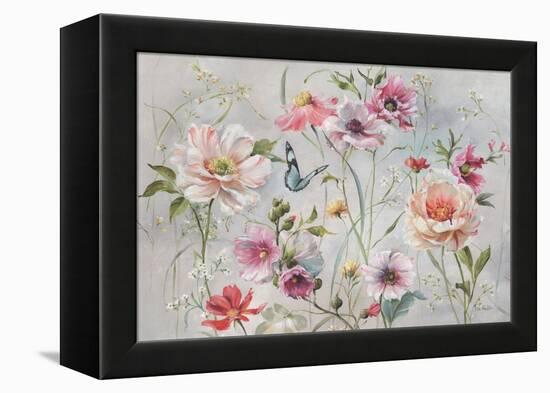 Antique Garden I-Lisa Audit-Framed Stretched Canvas