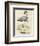 Antique Heron IV-null-Framed Art Print