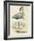 Antique Heron IV-null-Framed Art Print