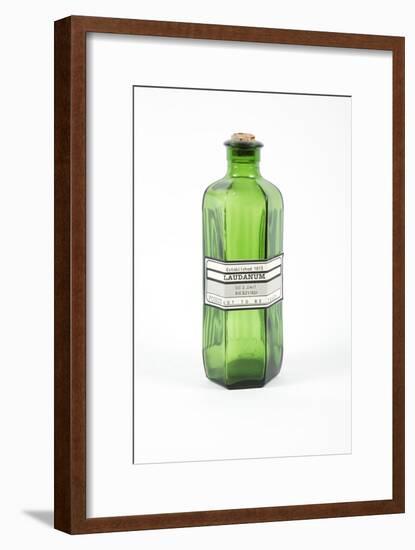 Antique Laudanum Bottle-Gregory Davies-Framed Photographic Print