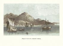 Kowloon Peninsular I-Antique Local Views-Framed Premium Giclee Print