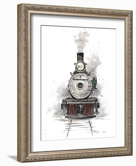 Antique Locomotive-Patricia Pinto-Framed Art Print