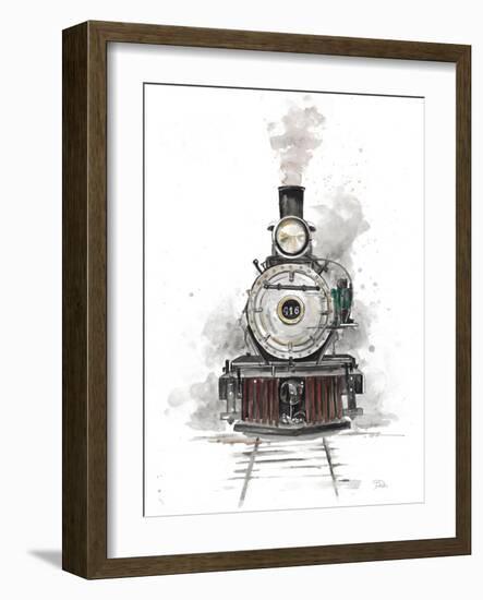 Antique Locomotive-Patricia Pinto-Framed Art Print