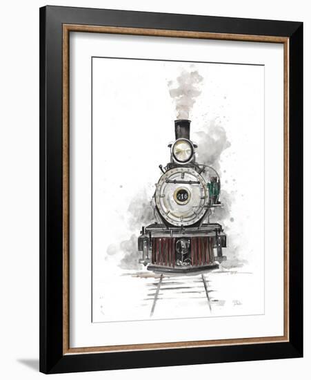 Antique Locomotive-Patricia Pinto-Framed Art Print