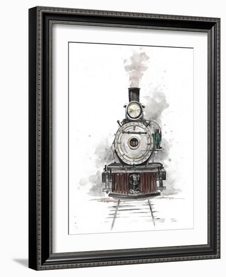 Antique Locomotive-Patricia Pinto-Framed Art Print