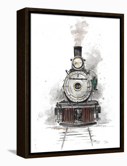 Antique Locomotive-Patricia Pinto-Framed Stretched Canvas
