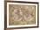 Antique Map, Globe Terrestre, 1690-Vincenzo Coronelli-Framed Premium Giclee Print