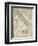 Antique Map of Italy-Vision Studio-Framed Art Print