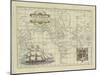 Antique Map of the World-Vision Studio-Mounted Art Print