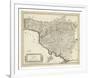 Antique Map of Tuscany-Unknown-Framed Giclee Print