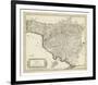 Antique Map of Tuscany-Unknown-Framed Giclee Print