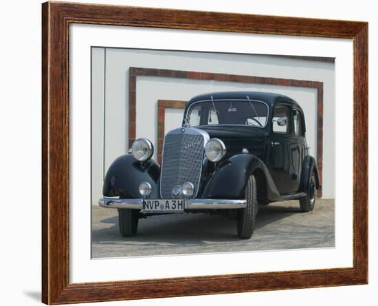 Antique Mercedes, Germany-Russell Young-Framed Photographic Print