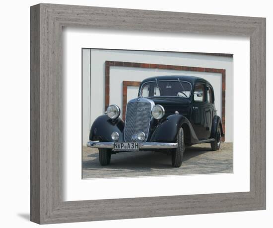 Antique Mercedes, Germany-Russell Young-Framed Photographic Print