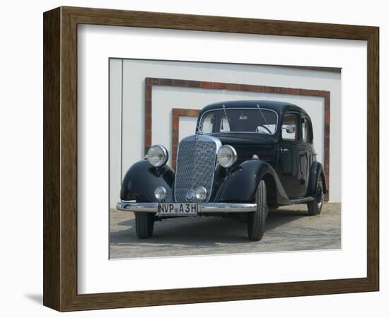 Antique Mercedes, Germany-Russell Young-Framed Photographic Print