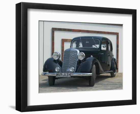 Antique Mercedes, Germany-Russell Young-Framed Photographic Print