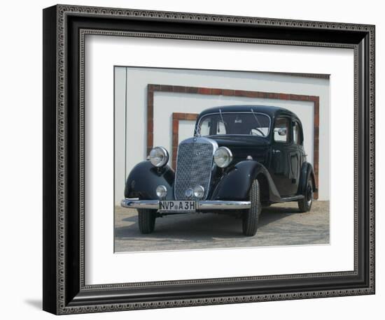 Antique Mercedes, Germany-Russell Young-Framed Photographic Print