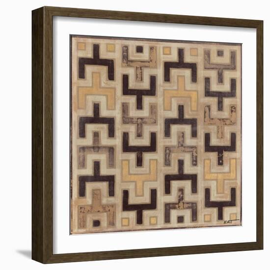 Antique Mudcloth I-Norman Wyatt Jr.-Framed Premium Giclee Print