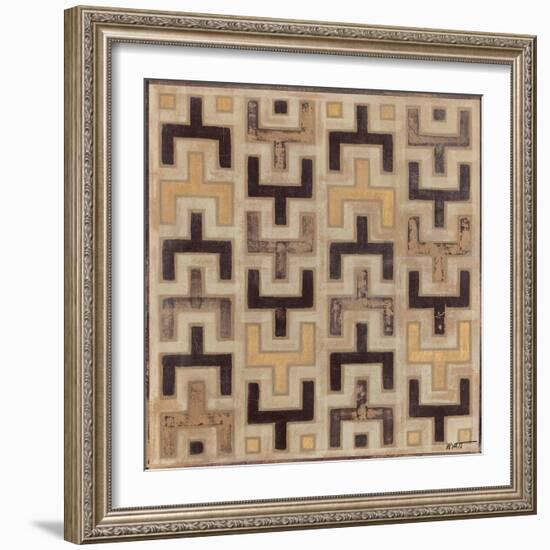 Antique Mudcloth I-Norman Wyatt Jr.-Framed Art Print