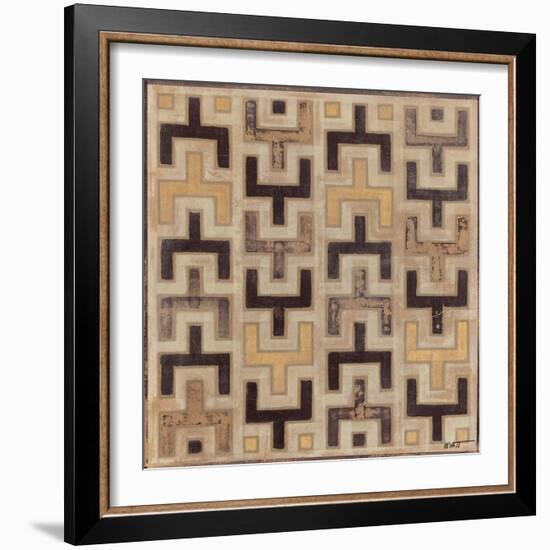 Antique Mudcloth I-Norman Wyatt Jr.-Framed Art Print