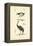 Antique Ostrich Study-N. Remond-Framed Stretched Canvas