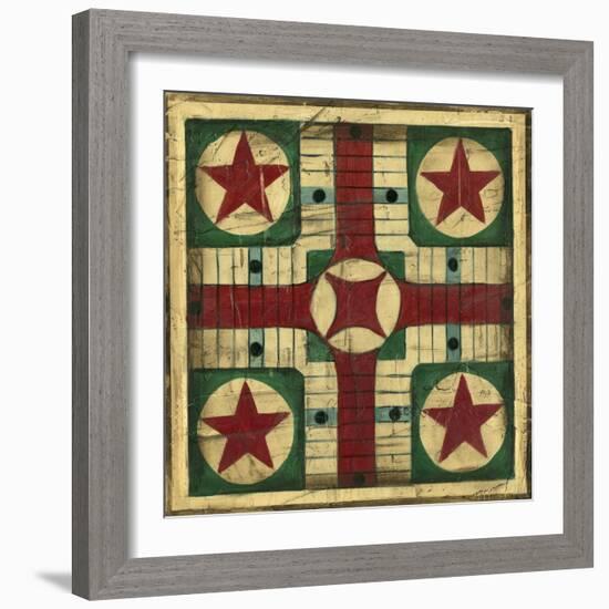 Antique Parcheesi-Ethan Harper-Framed Art Print