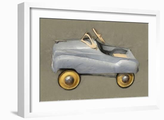 Antique Pedal Car-Michelle Calkins-Framed Art Print