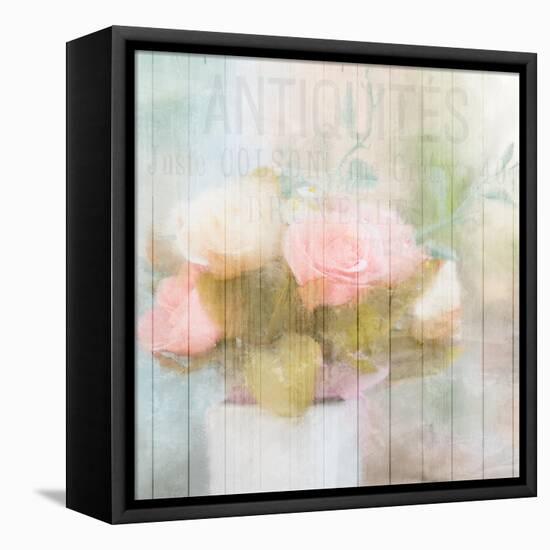 Antique Peonies-Kimberly Allen-Framed Stretched Canvas